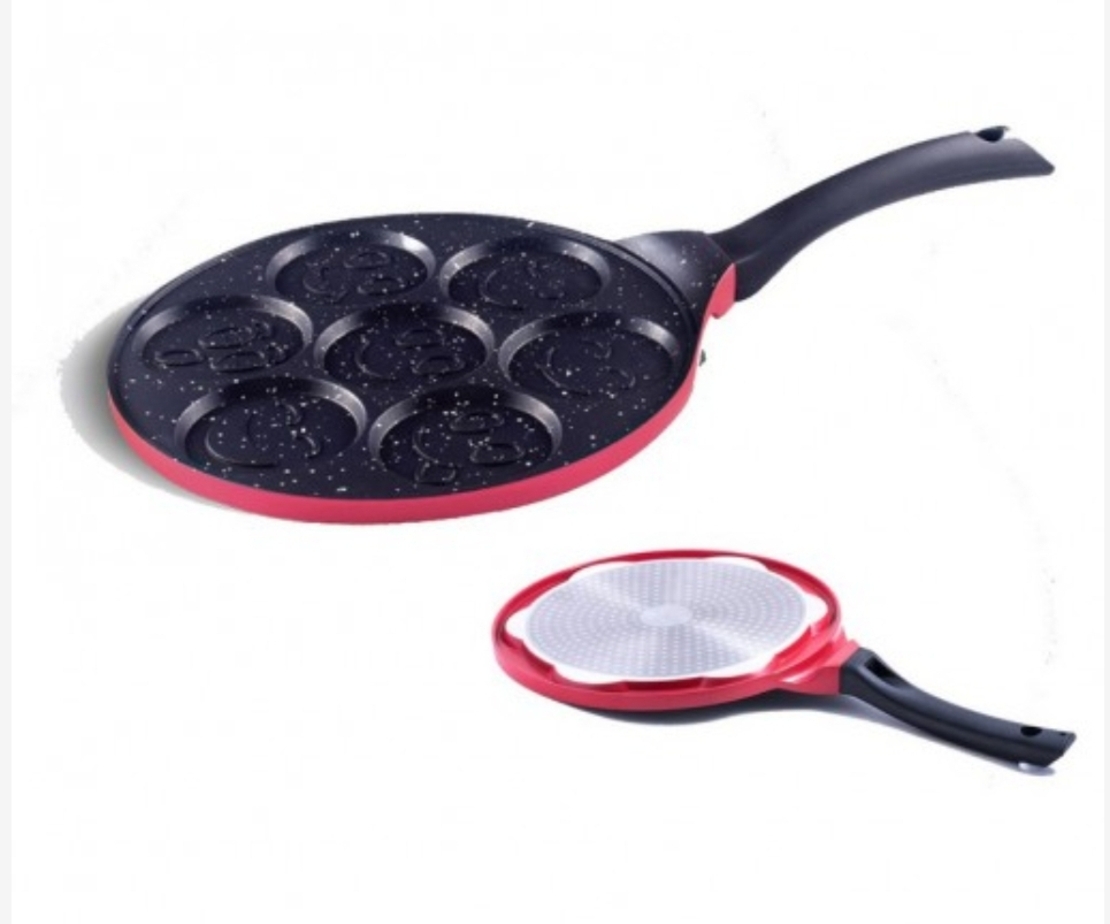 מחבת פנקייק פרצופים חיוכים