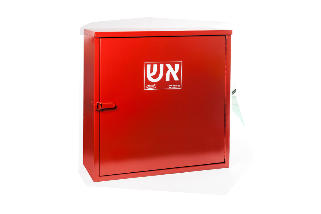 ארון פיבר לכיבוי אש 80/80