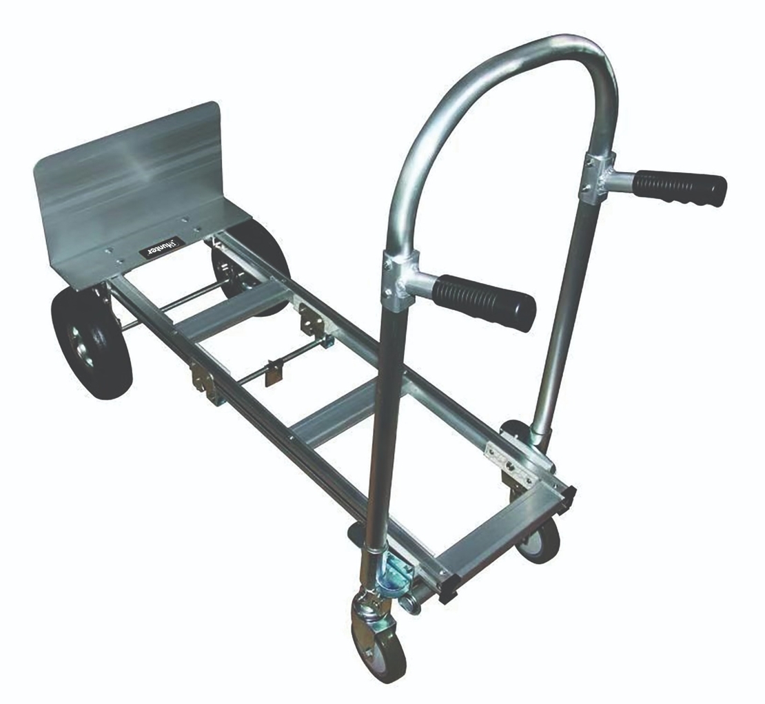 עגלת משא אלומיניום מתקפלת עד 300 Kg בעלת 2 מצבים