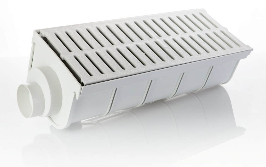 תעלת ניקוז 200-K ללא רשת