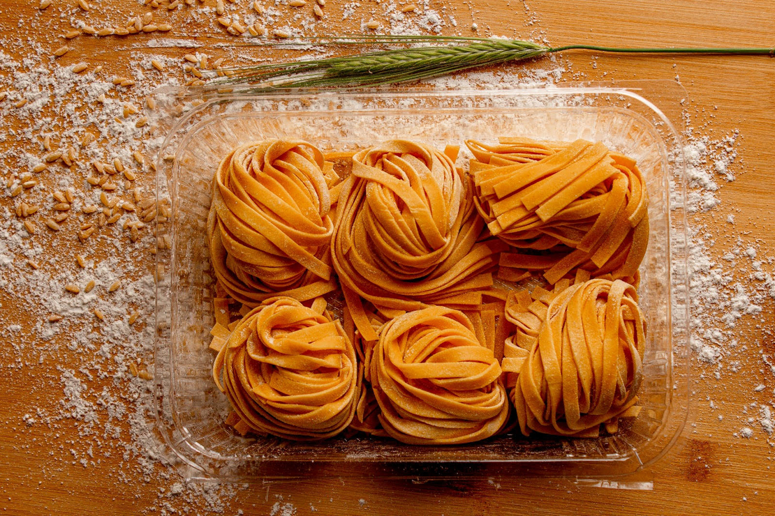 פטוצ'יני טבעוני מכוסמין מלא 450 ג'