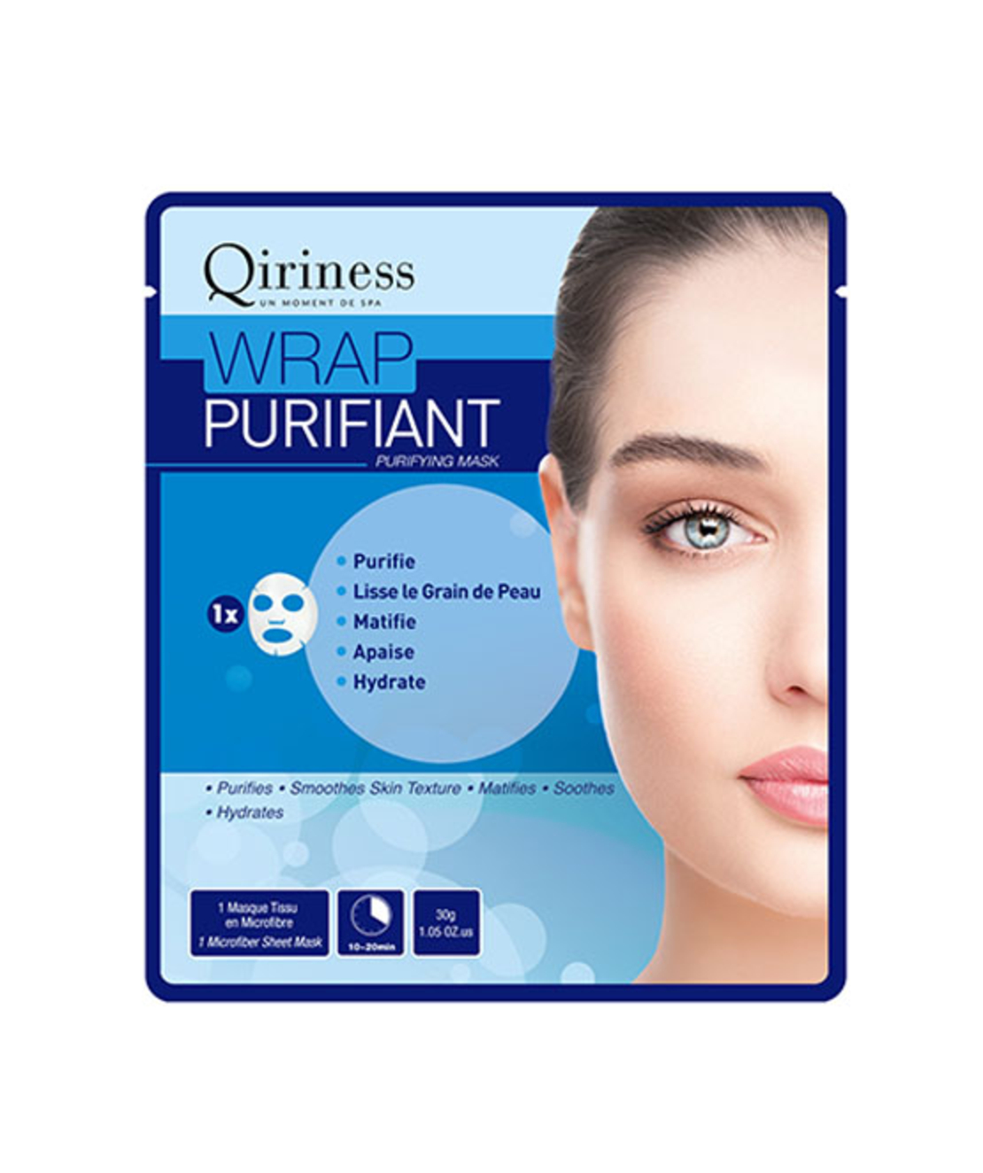 קירינס מסכת בד טיהור 30 גרם