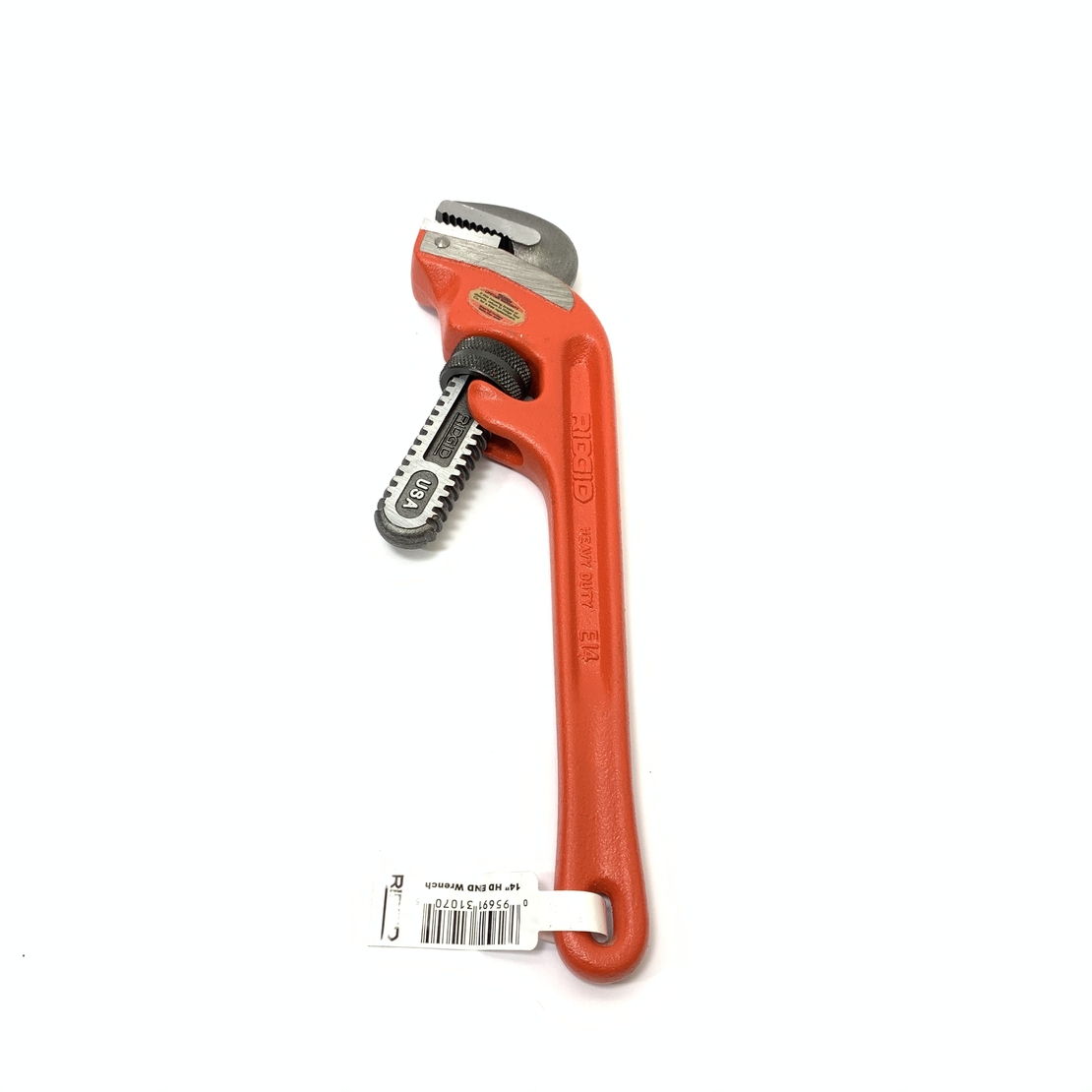 מפתח צינורות ריג'יד עקום E - 10