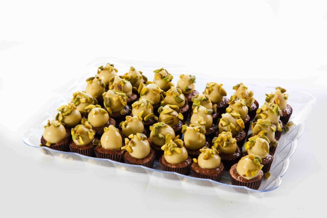 מגש מיני מאפינס פיסטוק