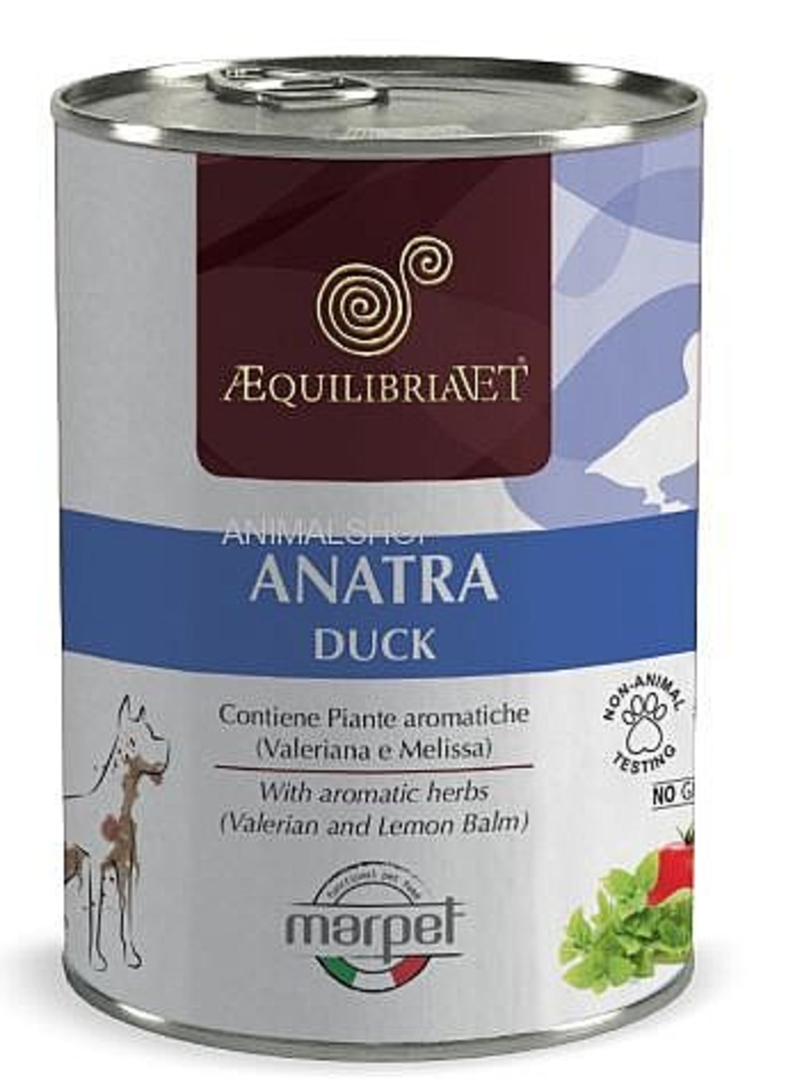 שימור אקוליבריה ברווז וצמחי מרפא 410 גר' 