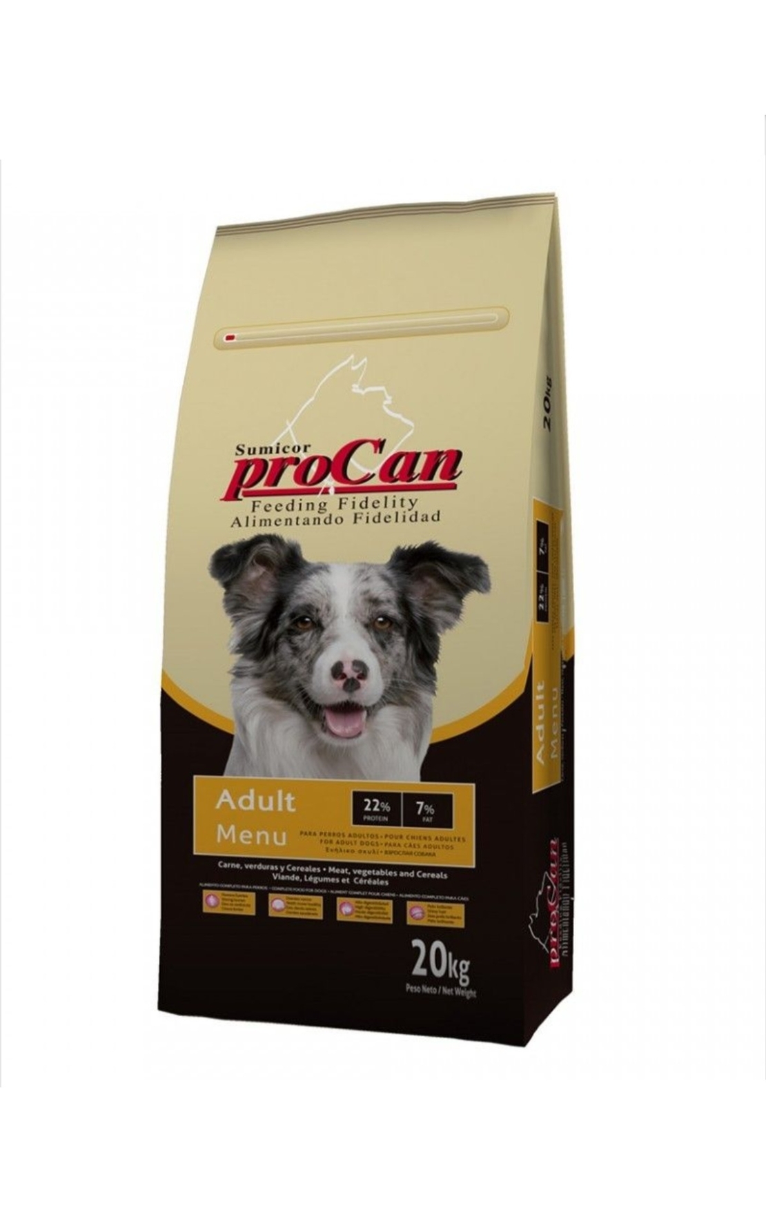 פרוקן מניו לכלב 20 ק