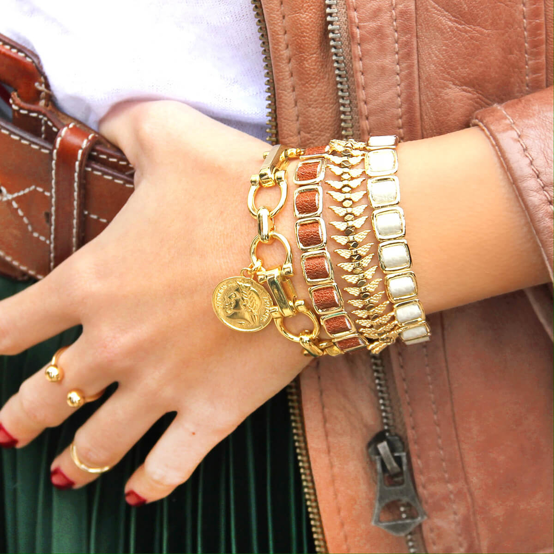 קומבינציית צמידים - Louise