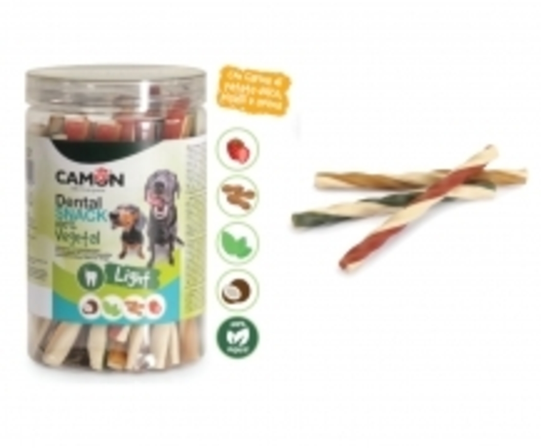 חטיף דנטלי מקלות מסובבים 400 גר'