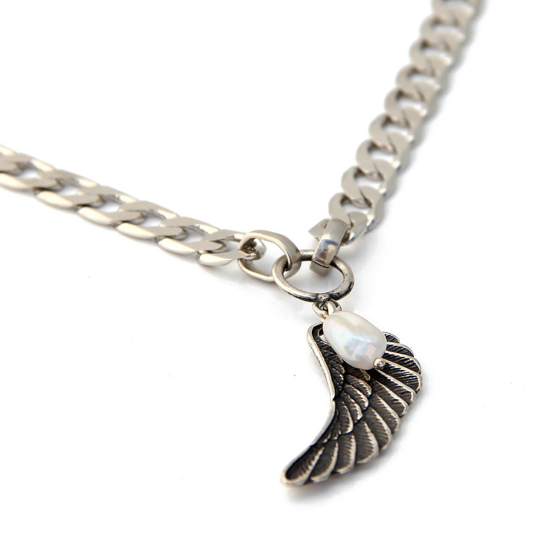 שרשרת גורמט כנף פנינה