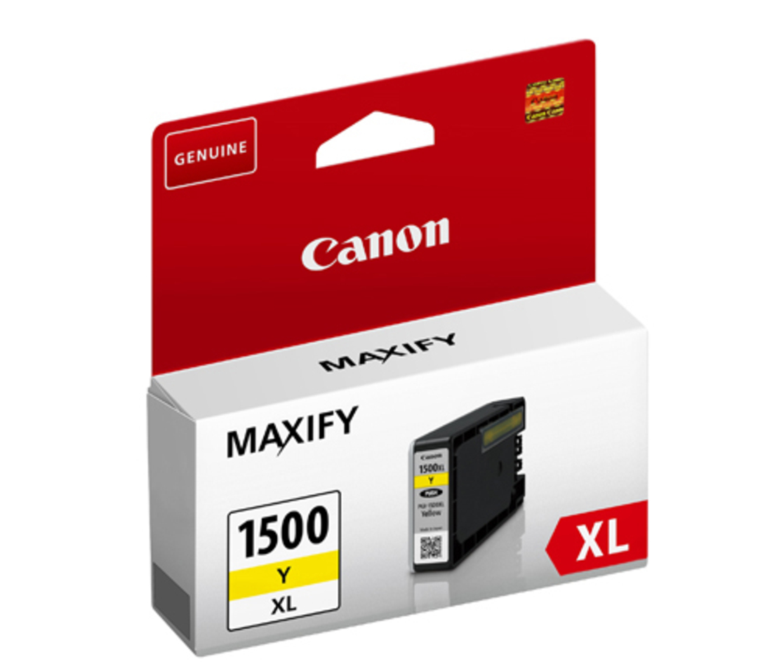 ראש דיו מקורי CANON 1500XL צהוב