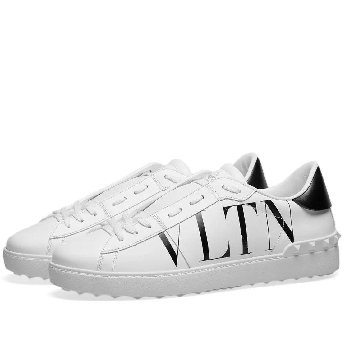 VALENTINO - OPEN SNEAKER WITH VLTN LOGO 