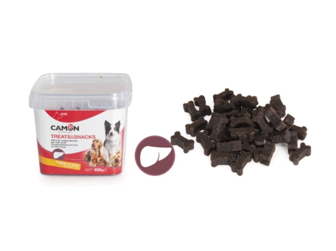 חטיפי אילוף באריזת חיסכון בטעם כבד 450 גר' 