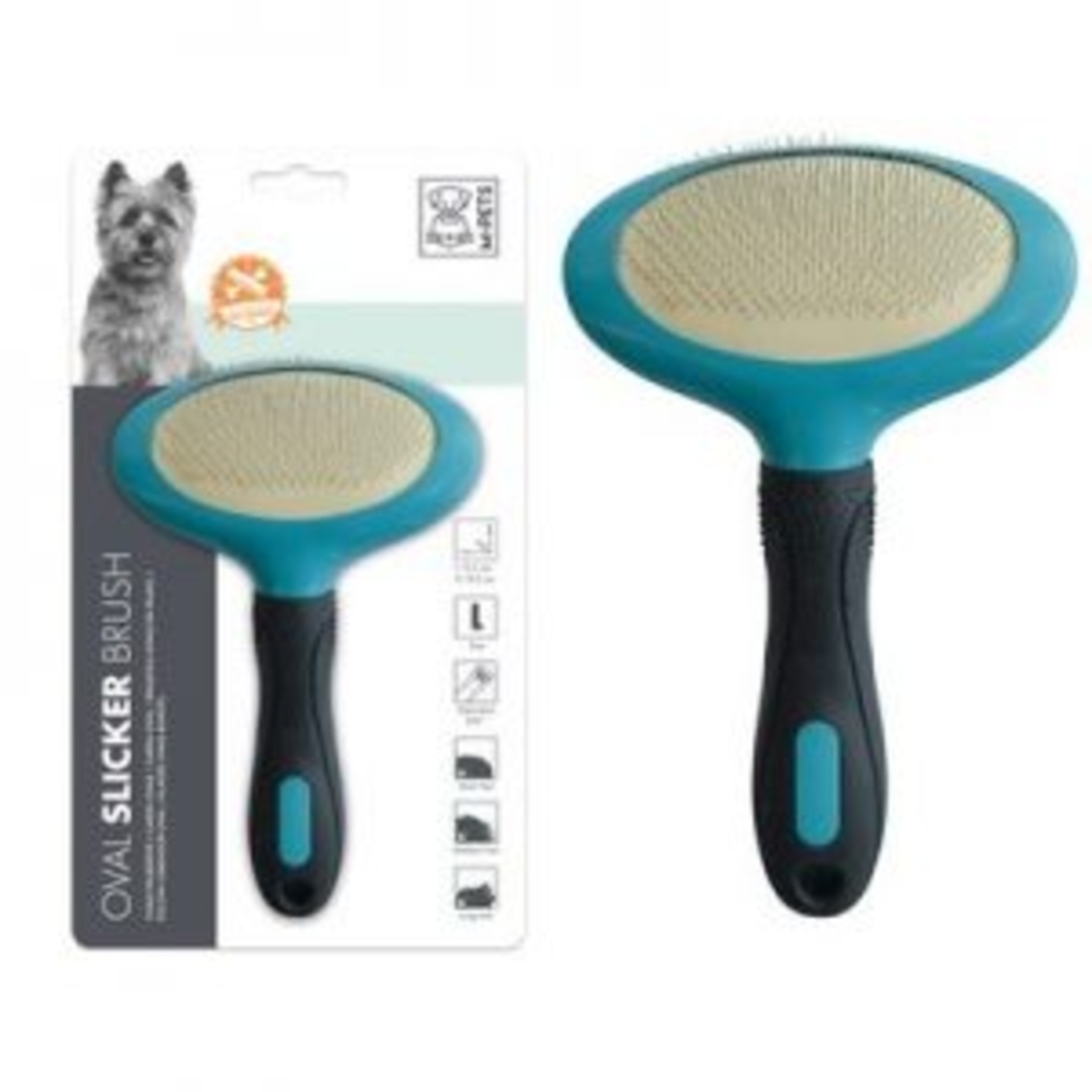 מברשת מקצועית אובלית L