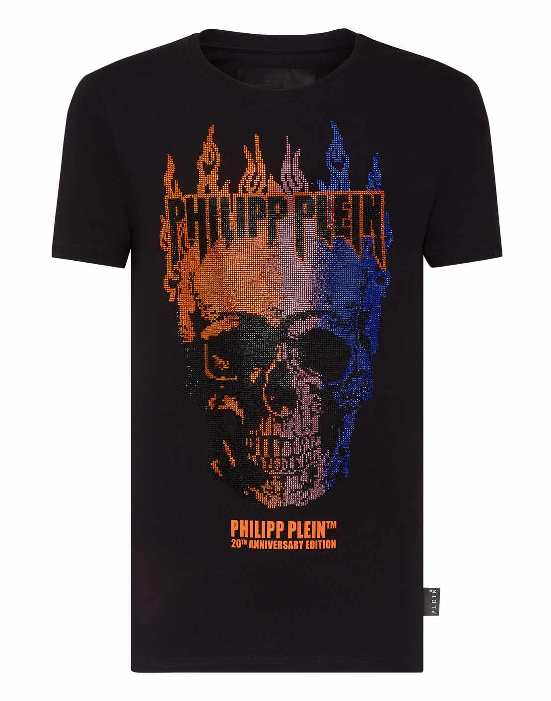 PHILIPP PLEIN - T-shirt Round Neck SS Flame