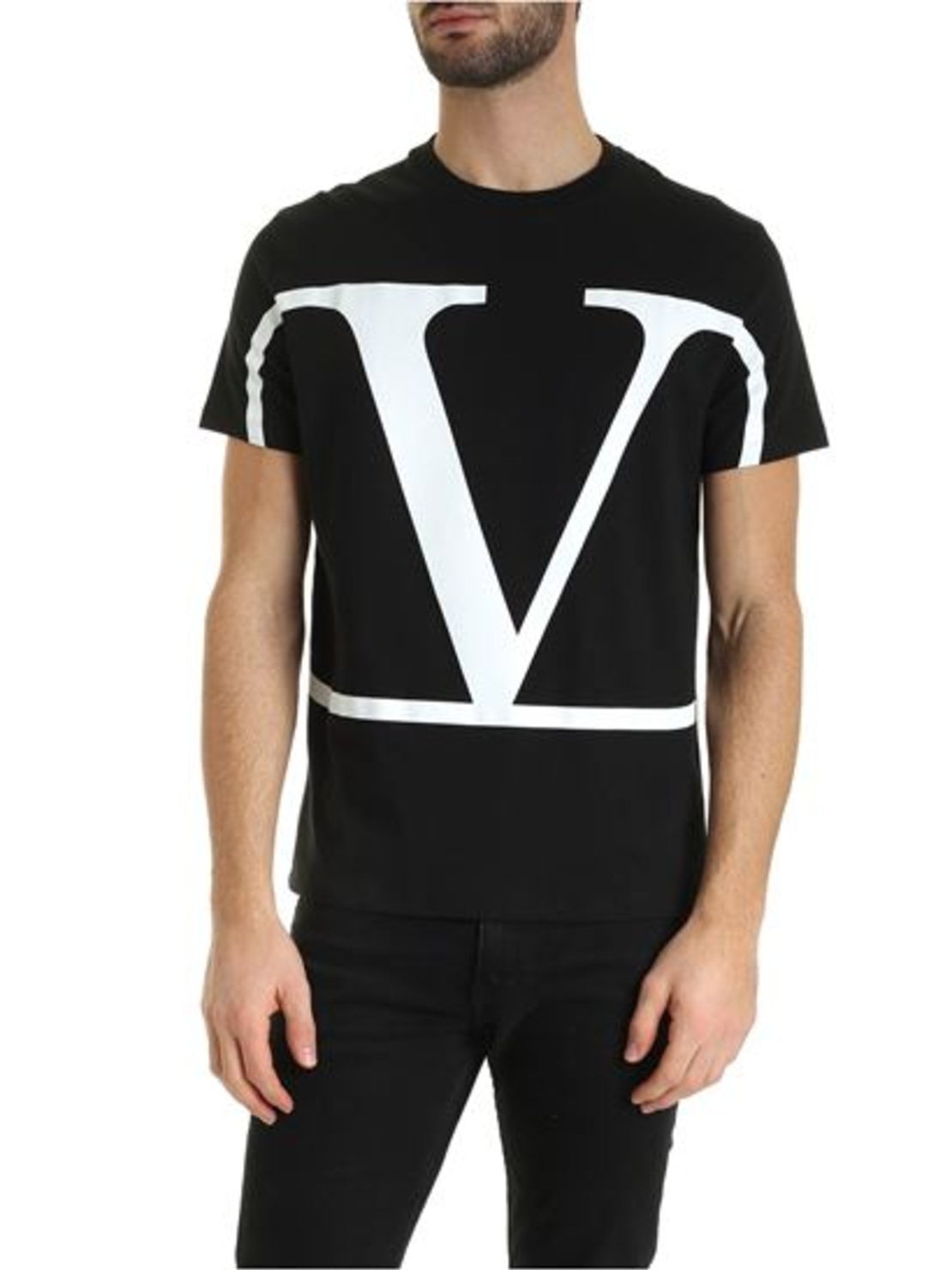 VALENTINO - VLogo t-shirt in black