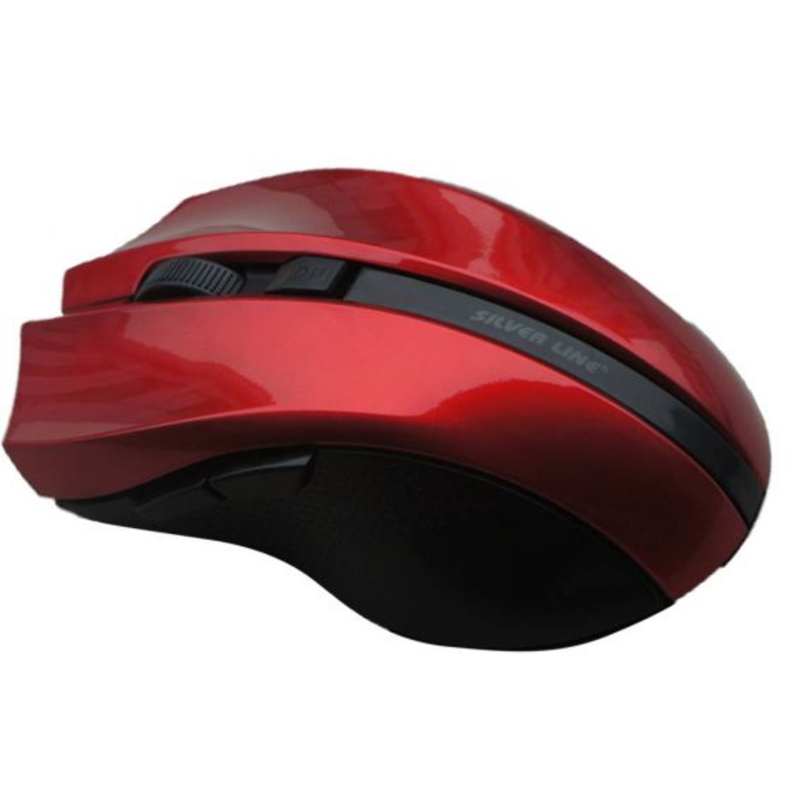 עכבר אלחוטי 5 לחצנים SILVER LINE RF317 2.4GHz אדום