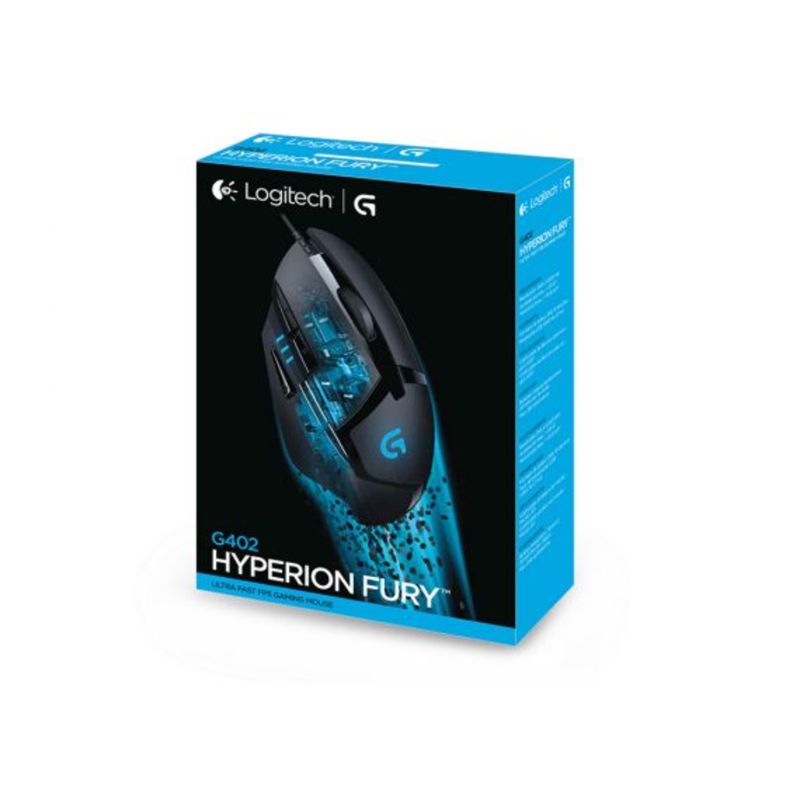 עכבר גיימרים Logitech G402 Hyperion Fury Ultra-Fast FPS