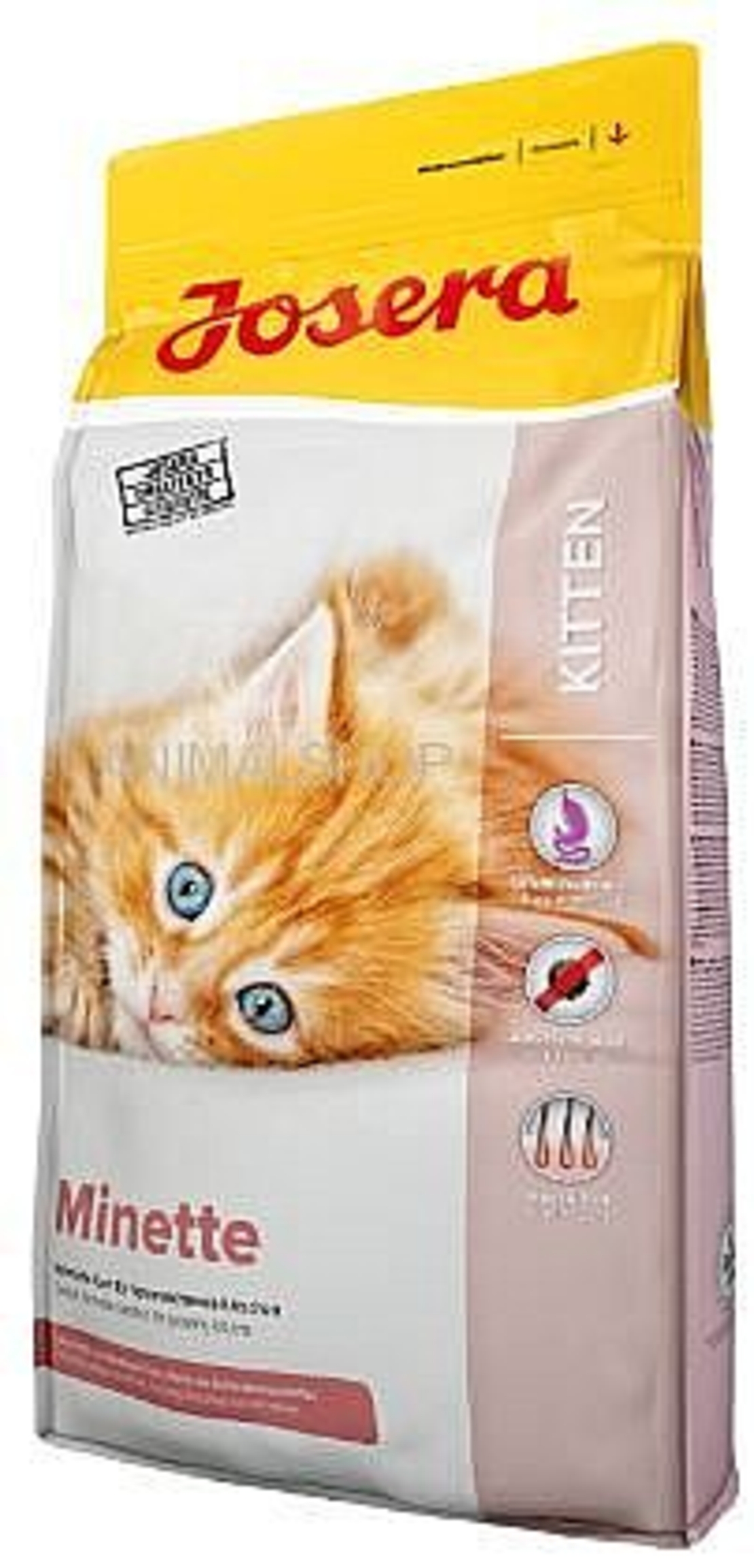 אוכל לגורי חתולים ומניקות ג'וסרה מינאט 10 ק