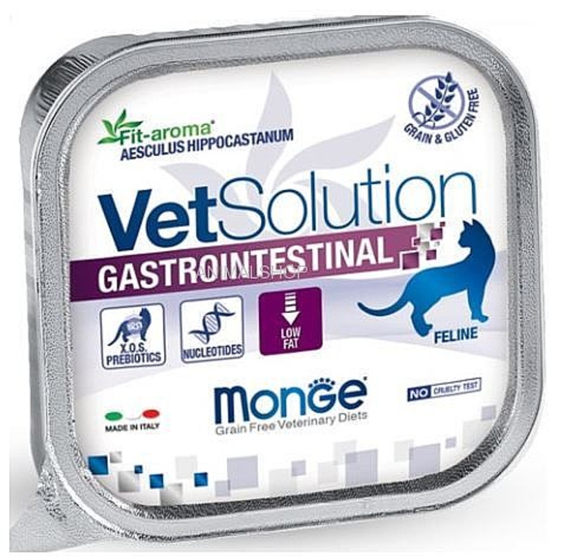 מונג' גסטרו אינטסטינל שימור רפואי לחתולים 100 גר'