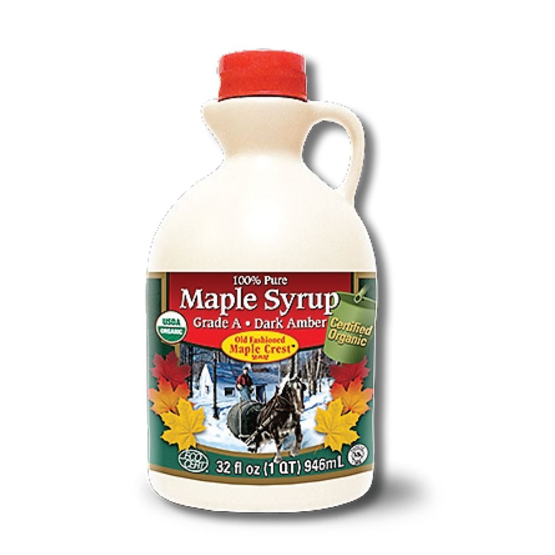 סירופ מייפל אורגני 946 מ