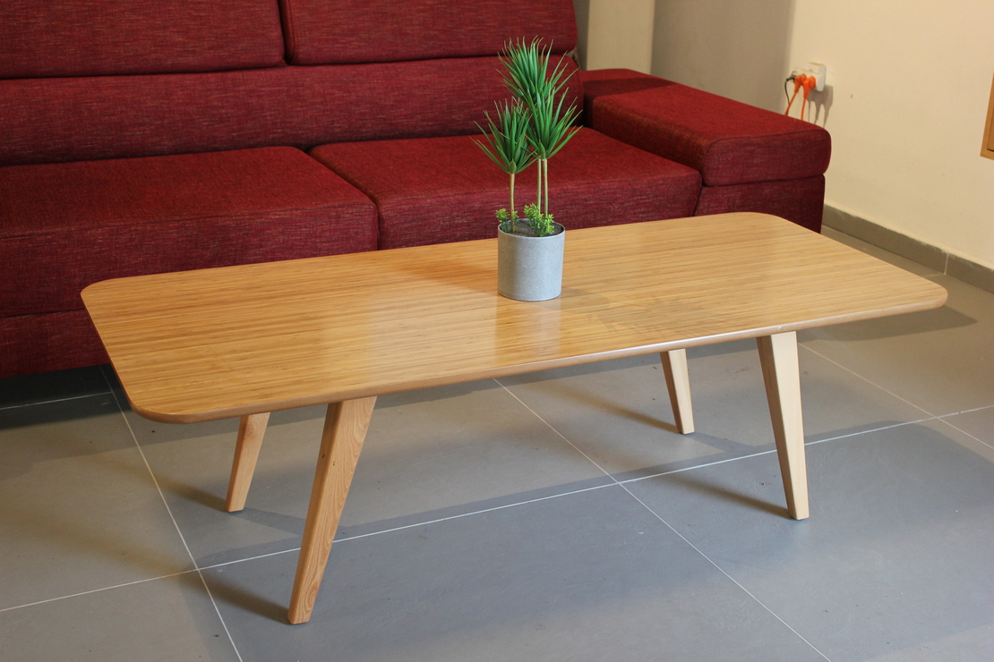 שולחן מלבני לסלון דגם במבוק