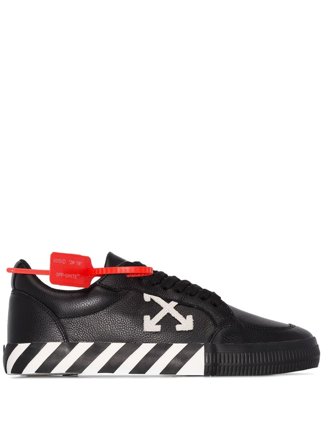 OFF-WHITE -LOW VULCANIZED SNEAKERS  -LEATHER 