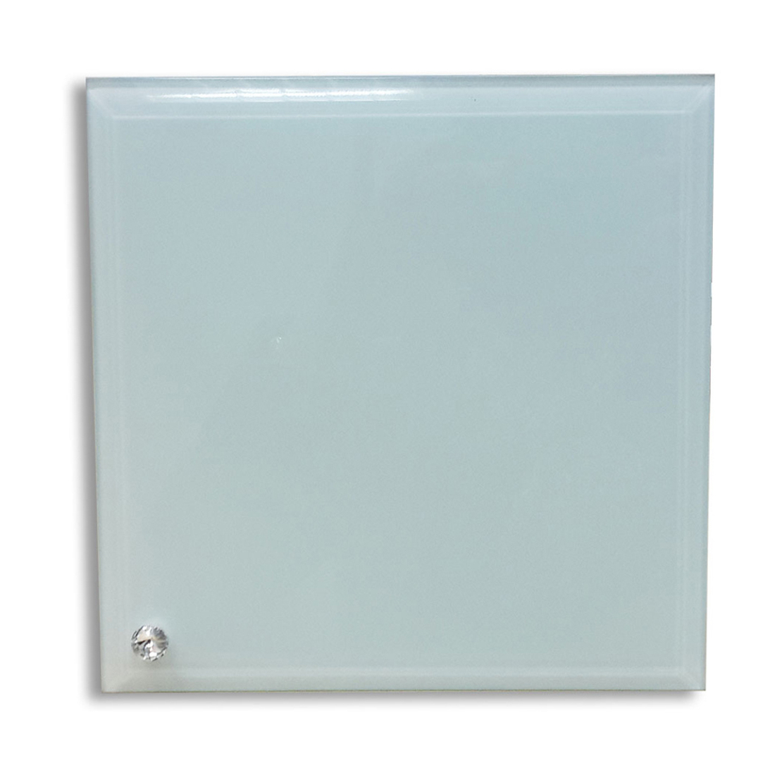 לוח זכוכית שולחני עם יהלום 