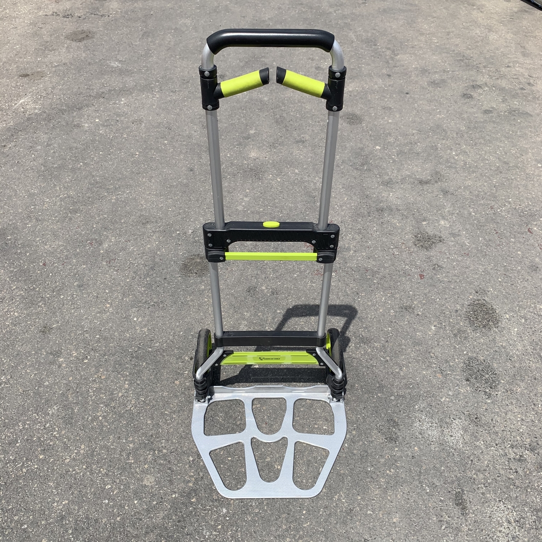 עגלת משא שני מצבי גובה מתקפלת עד 120 Kg