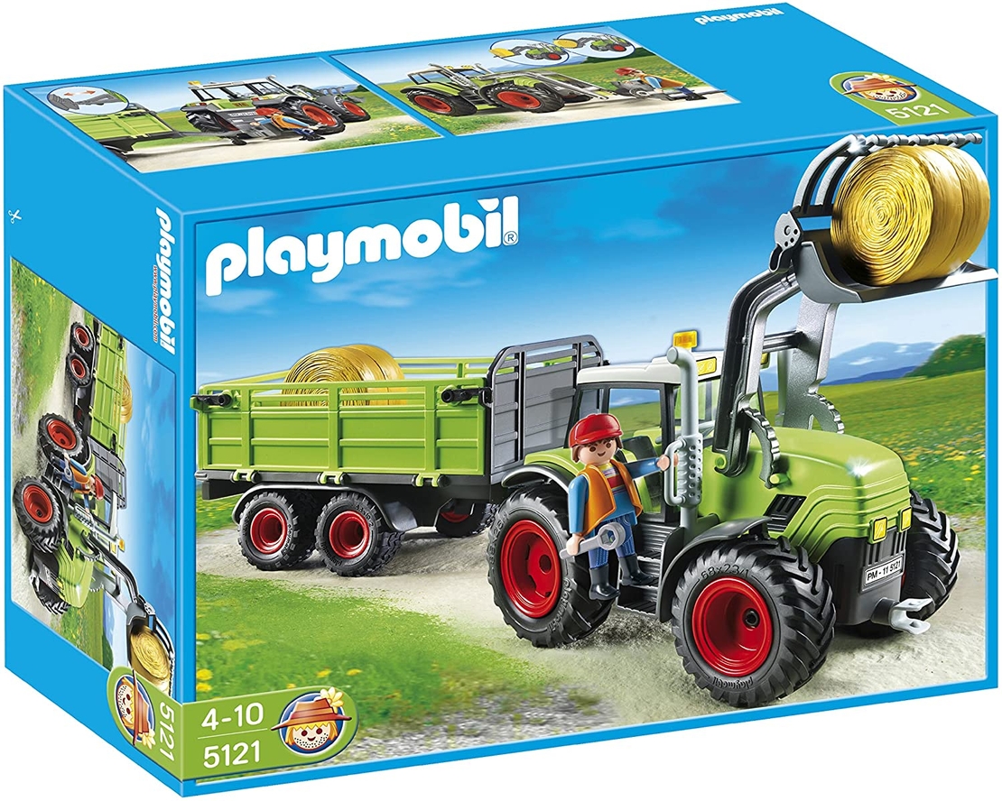 פליימוביל טרקטור ועגלה 5121