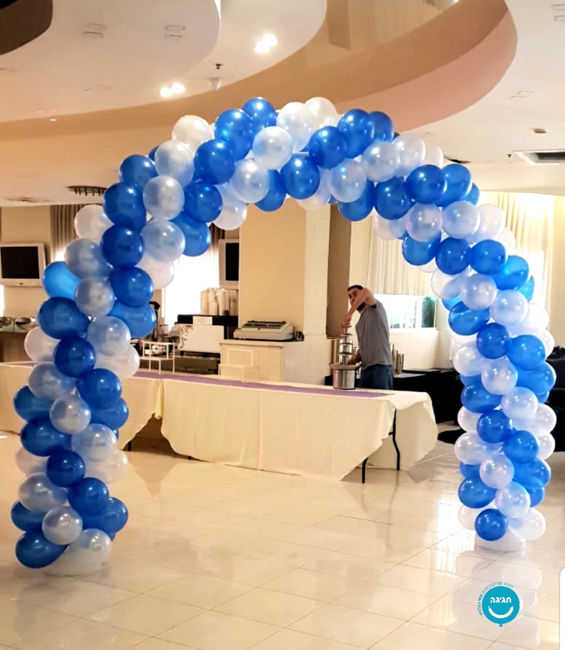 קשת ספירלה לכניסה