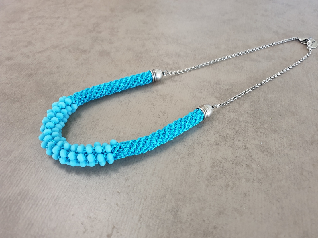  Light Blue Necklace - Ayelet