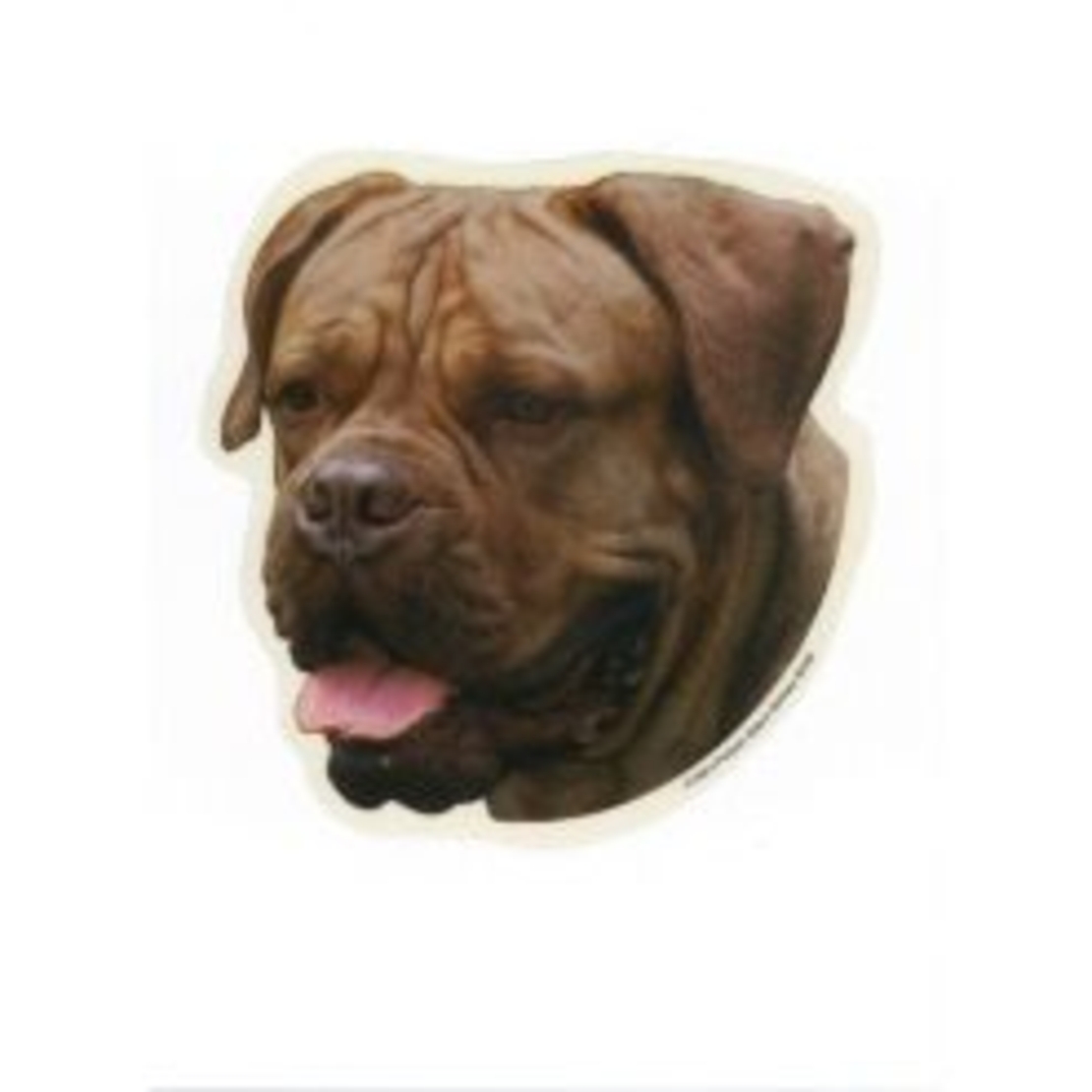 זוג מדבקות לרכב- דוג דה בורדו