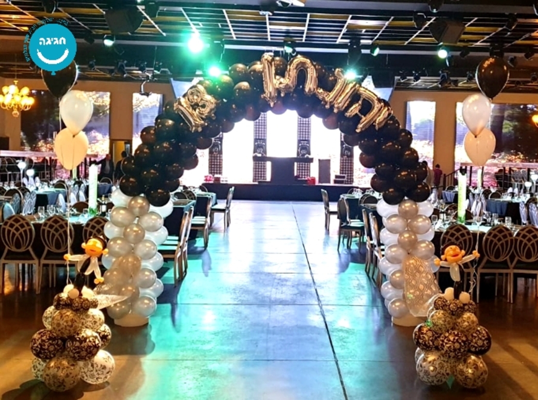 שדרה מפוארת לכניסה