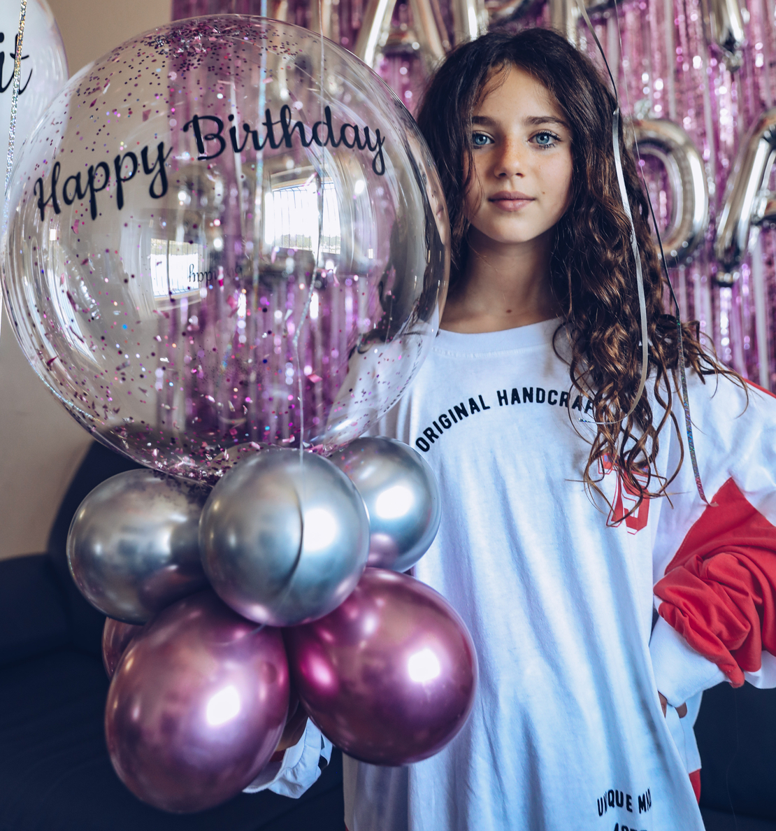 בלון שקוף על בסיס כפול