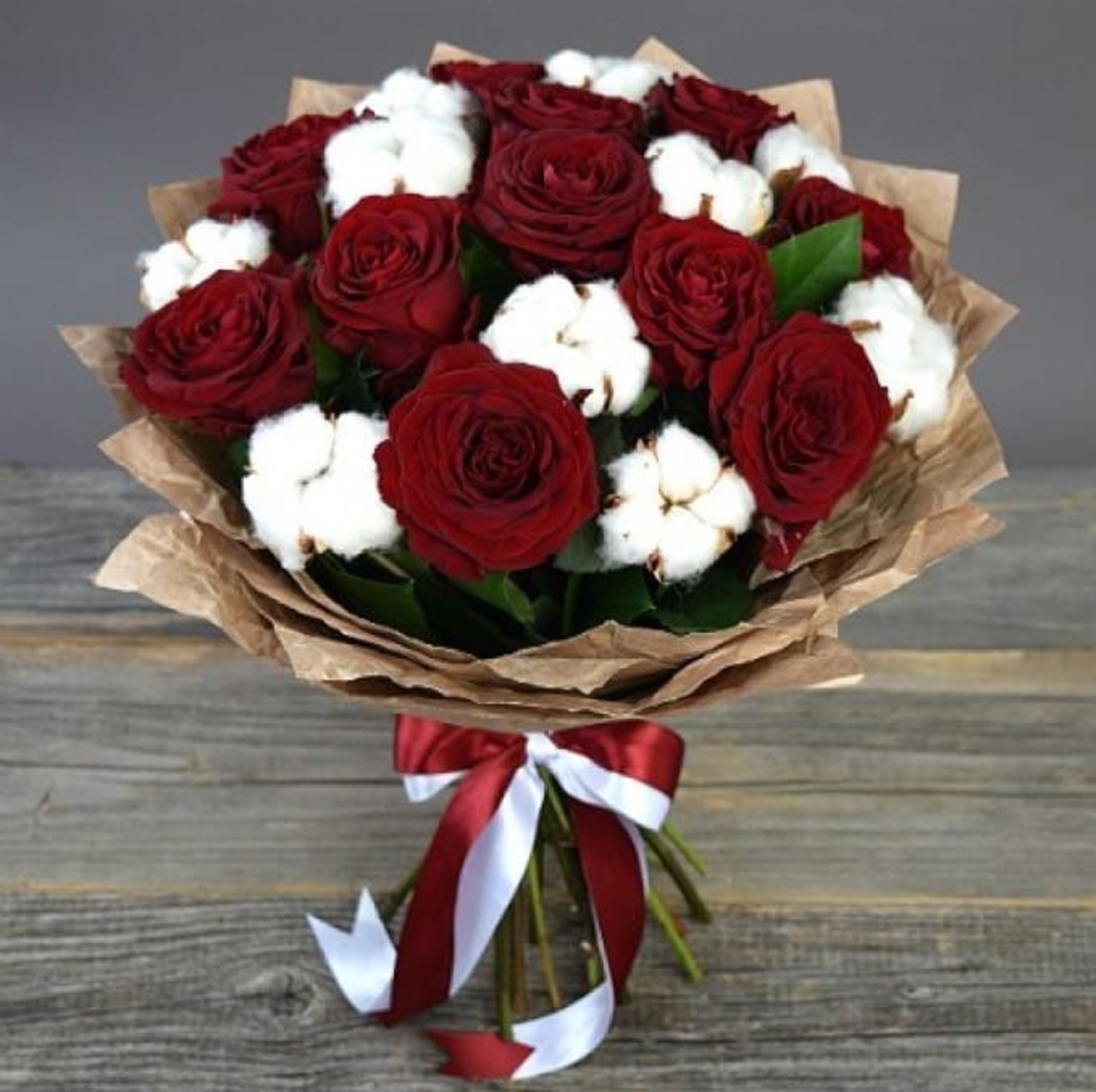 זר פרחים רגשות לוהטים #108