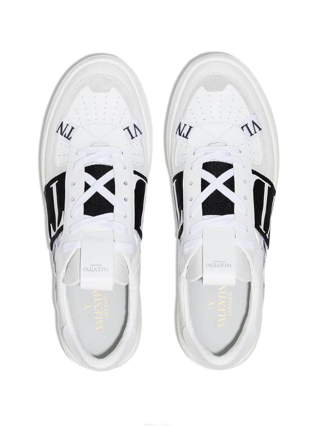 VALENTINO VL7N panelled logo-print sneakers