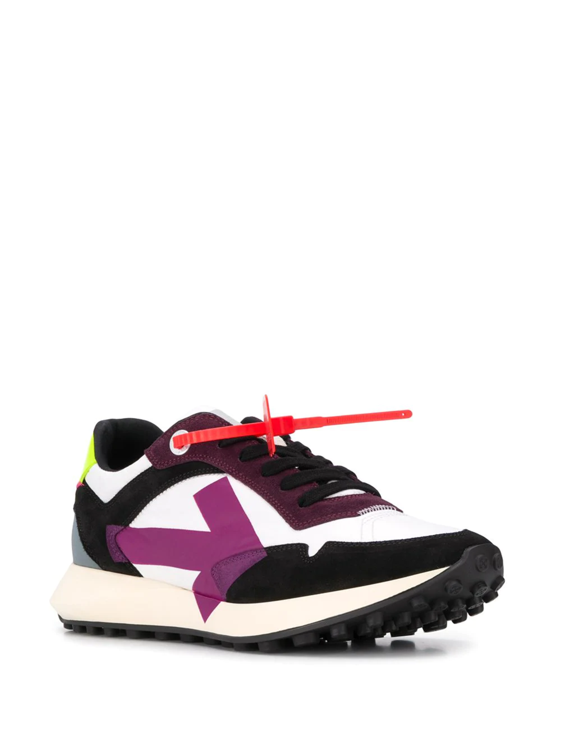 OFF-WHITE- Arrow print low-top sneakers