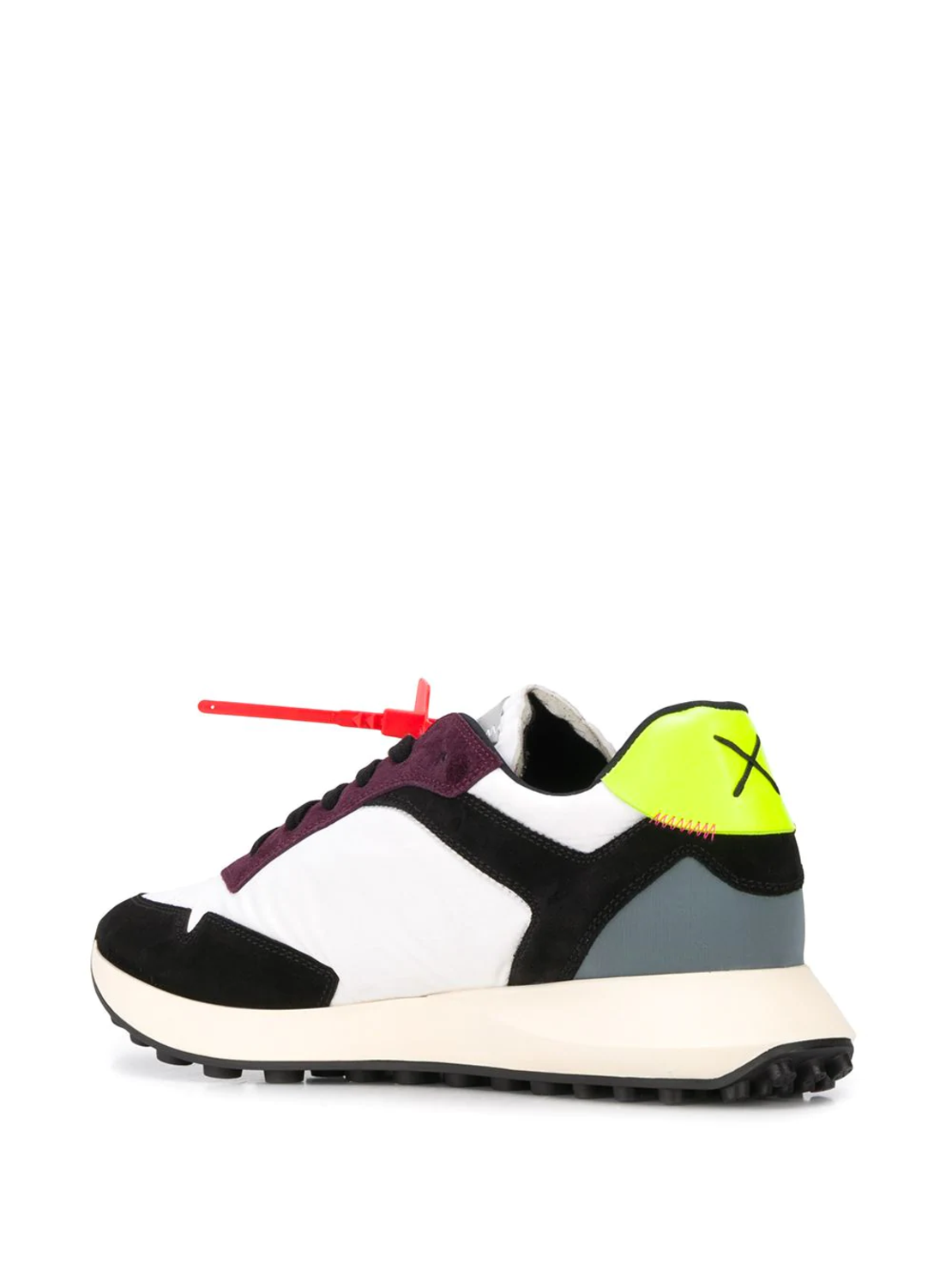 OFF-WHITE- Arrow print low-top sneakers