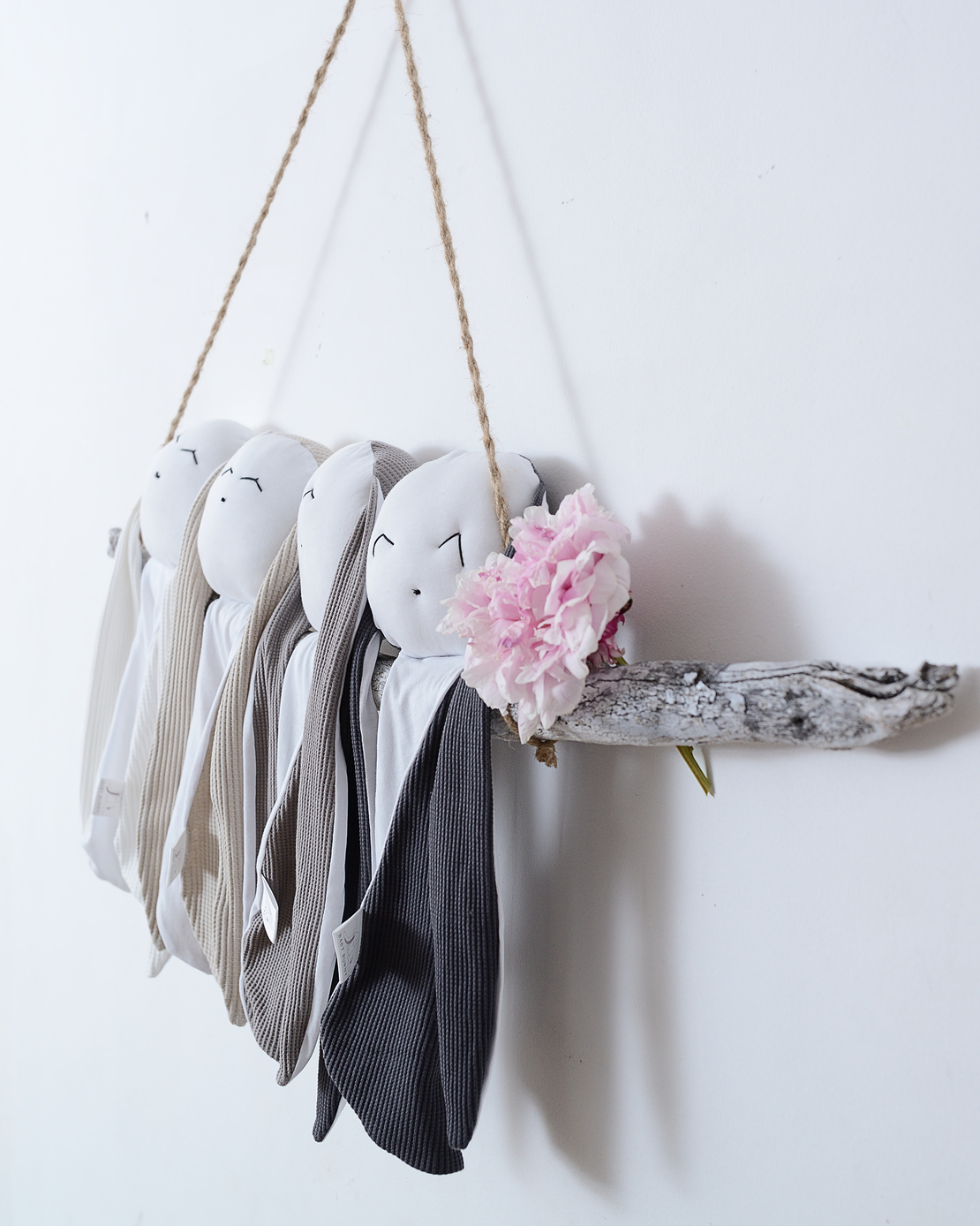 Bunny Head Hugging Doll