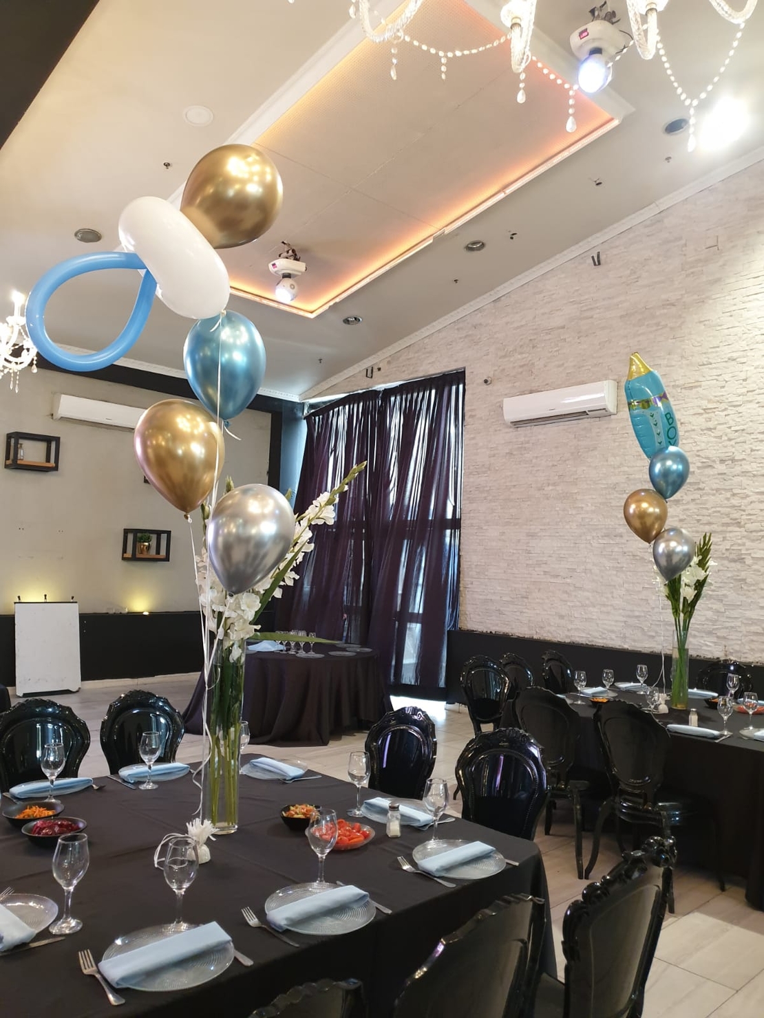 סידורי שולחן בלוני כרום