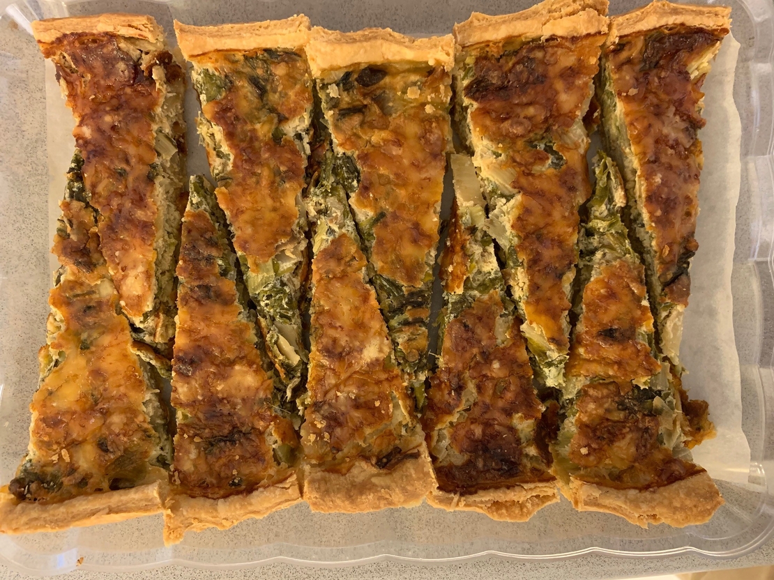 קיש כרישה ומנגולד