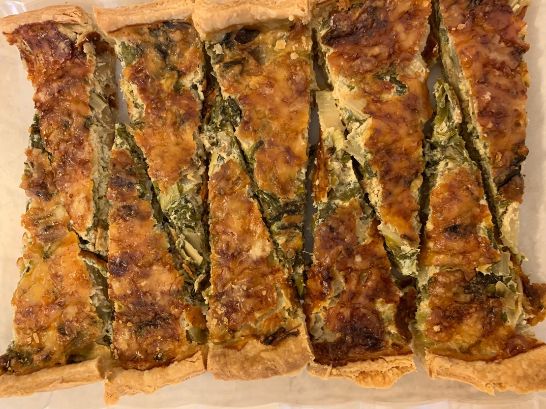 קיש כרישה ומנגולד