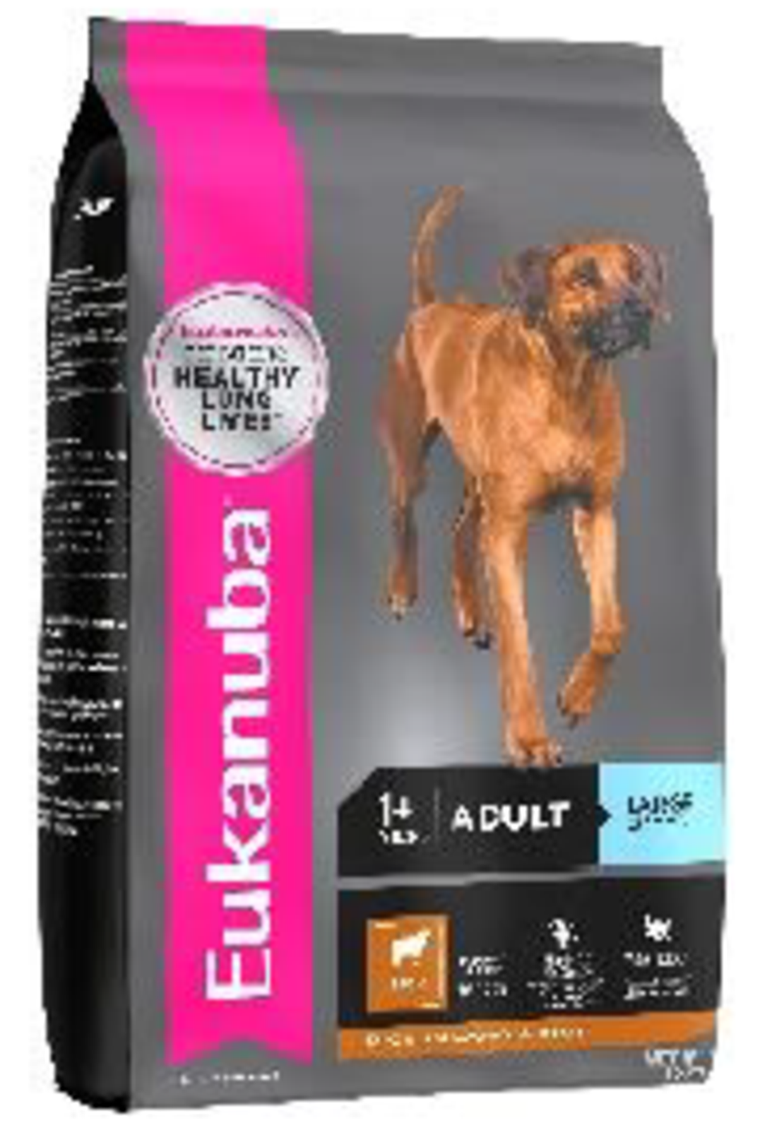 EUKANUBA יוקנובה מזון יבש לכלבים כבש ואורז לארג אדולט 15 ק