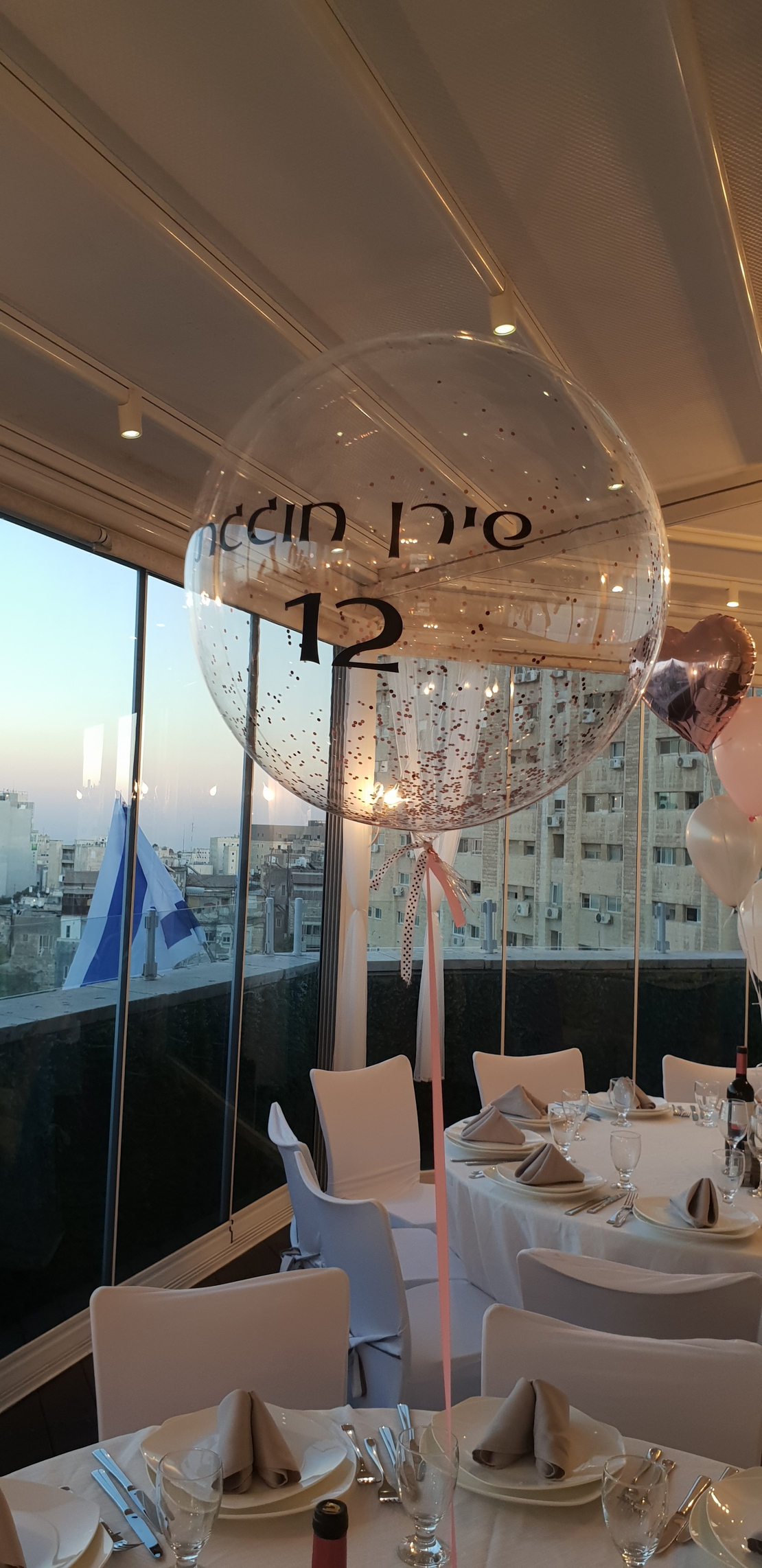 סידור שולחן באבל שקוף הקדשה