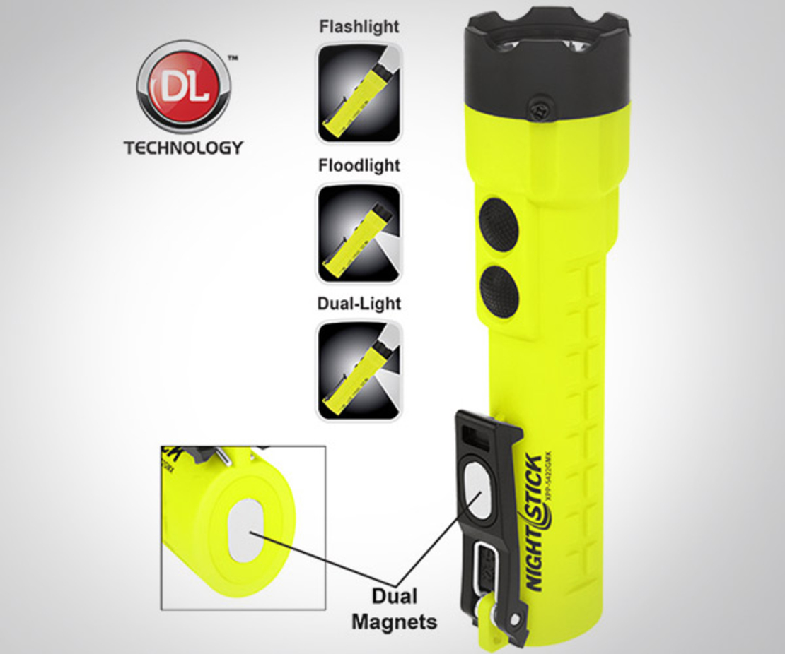 פנס מוגן פיצוץ מקצועי דגם XPP-5422GMX