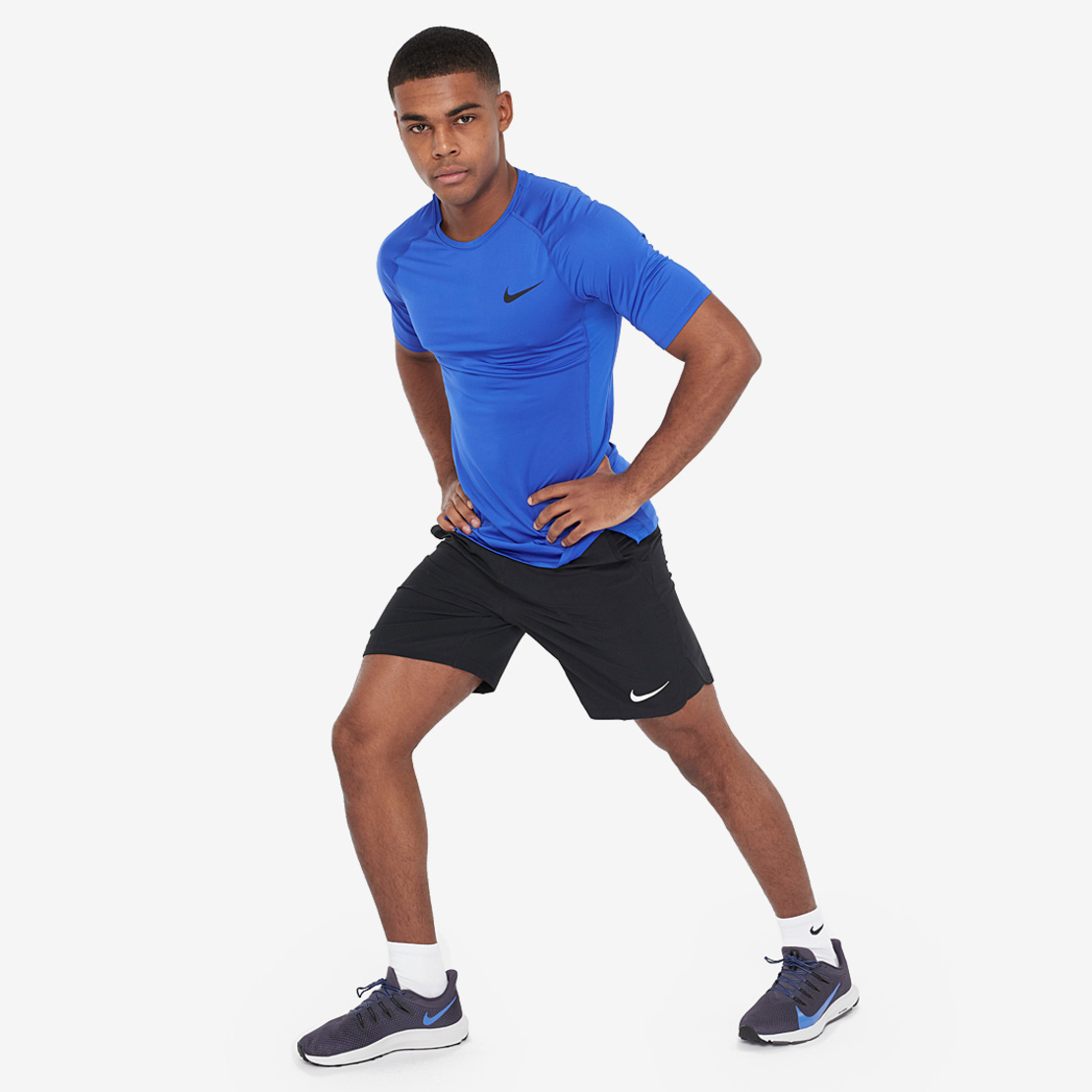   חולצת נייקי לגברים | Nike Pro Men's Tight-Fit Short-Sleeve Top