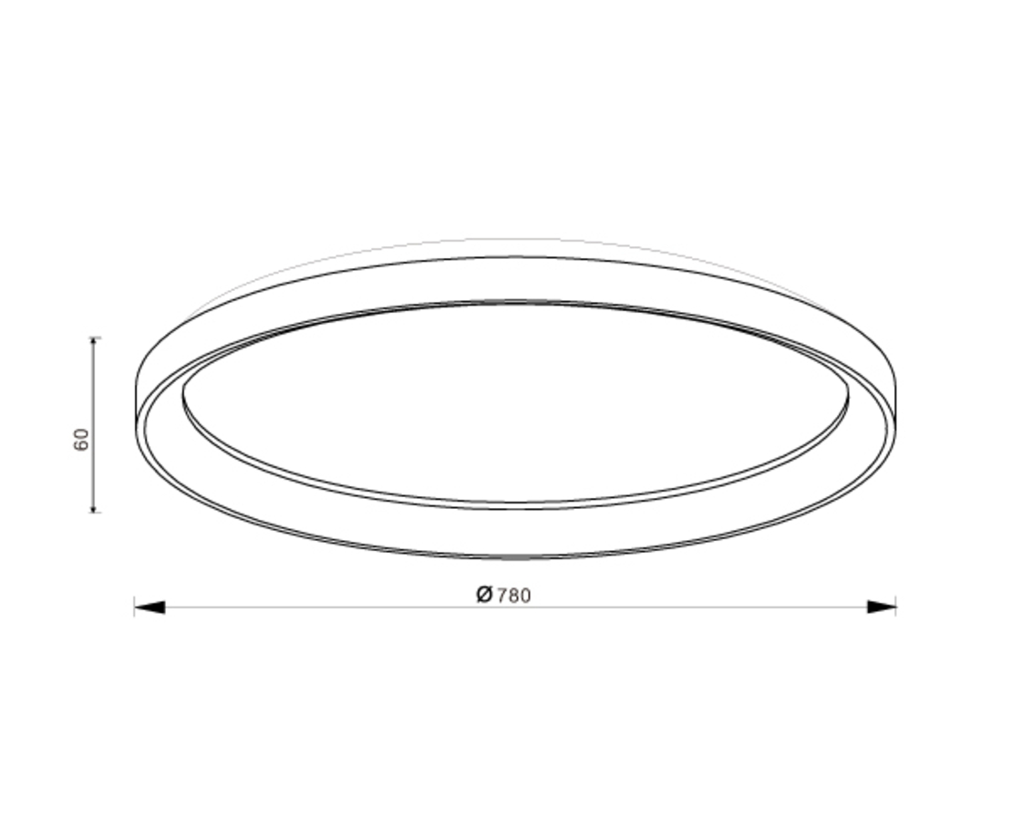 צמוד תקרה לוטוס 80 