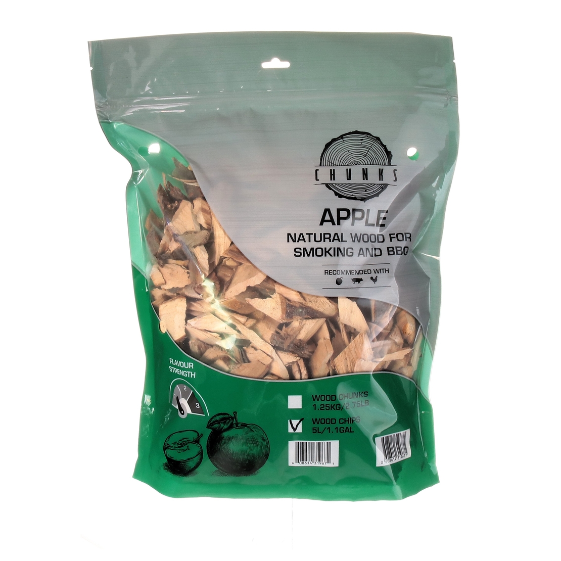 חבילת שבבים 5 ל' תפוח 