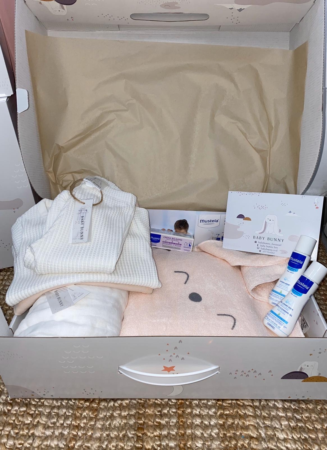 BABY BUNNY BOX PINK