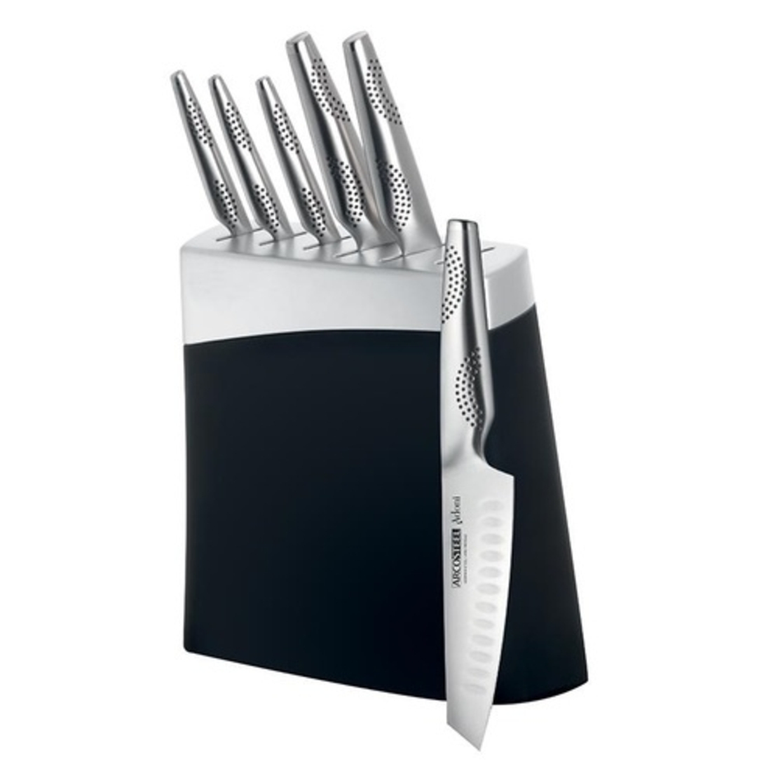 אדוני סט 6 סכינים ובלוק שחור 